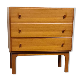 Vintage teak chest of drawers