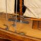 Vintage 20thC English Carved Hull Pond Yacht c.1930