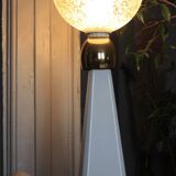 Large ceramic & glass lamp