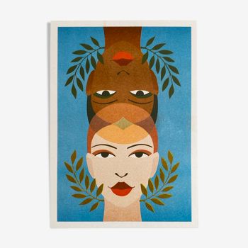 Celine Kadara's 'SELENA' printed poster