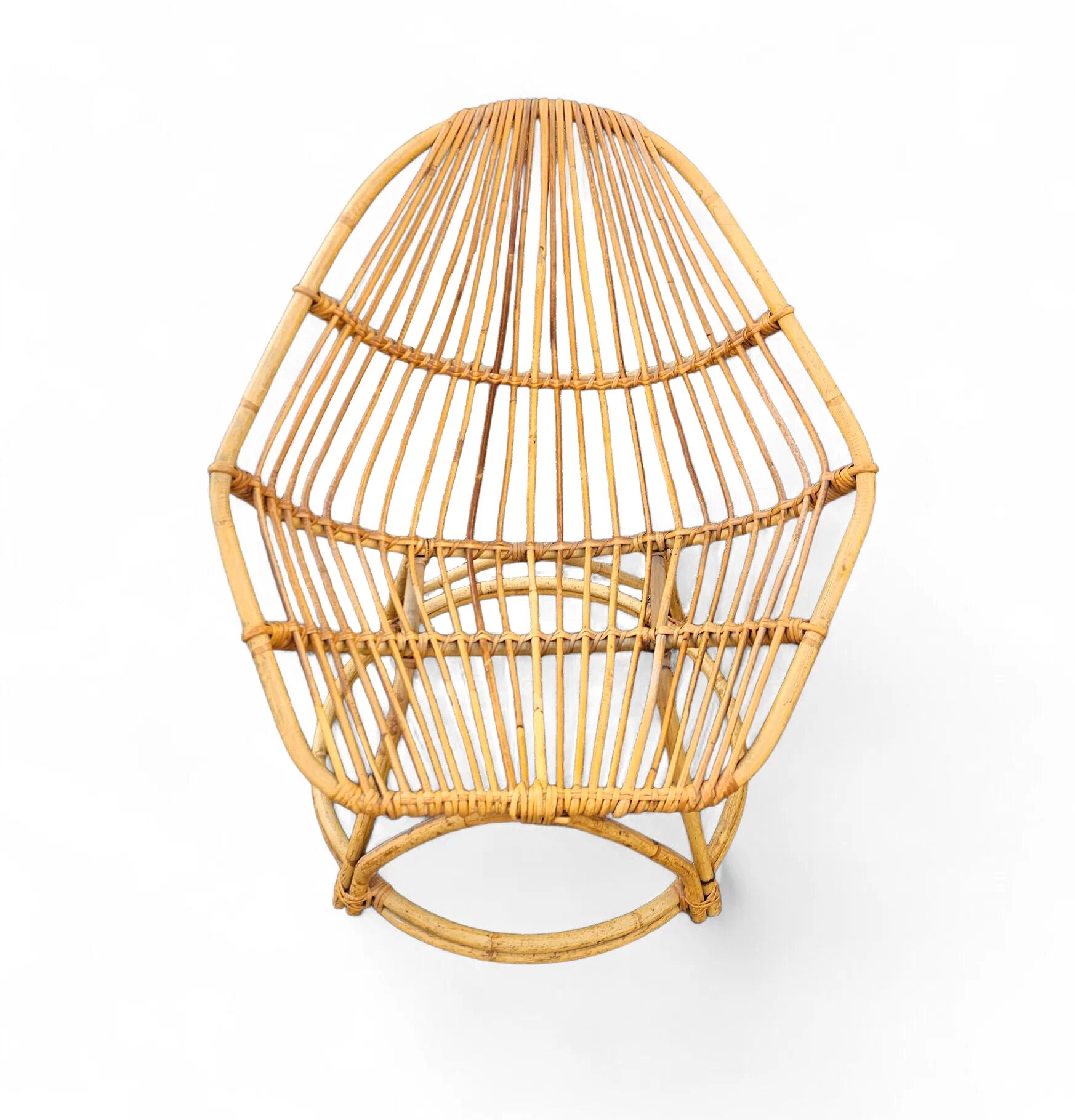 2 x Rohe Noordwolde rattan chairs / Dirk van Sliedregt / 1960s