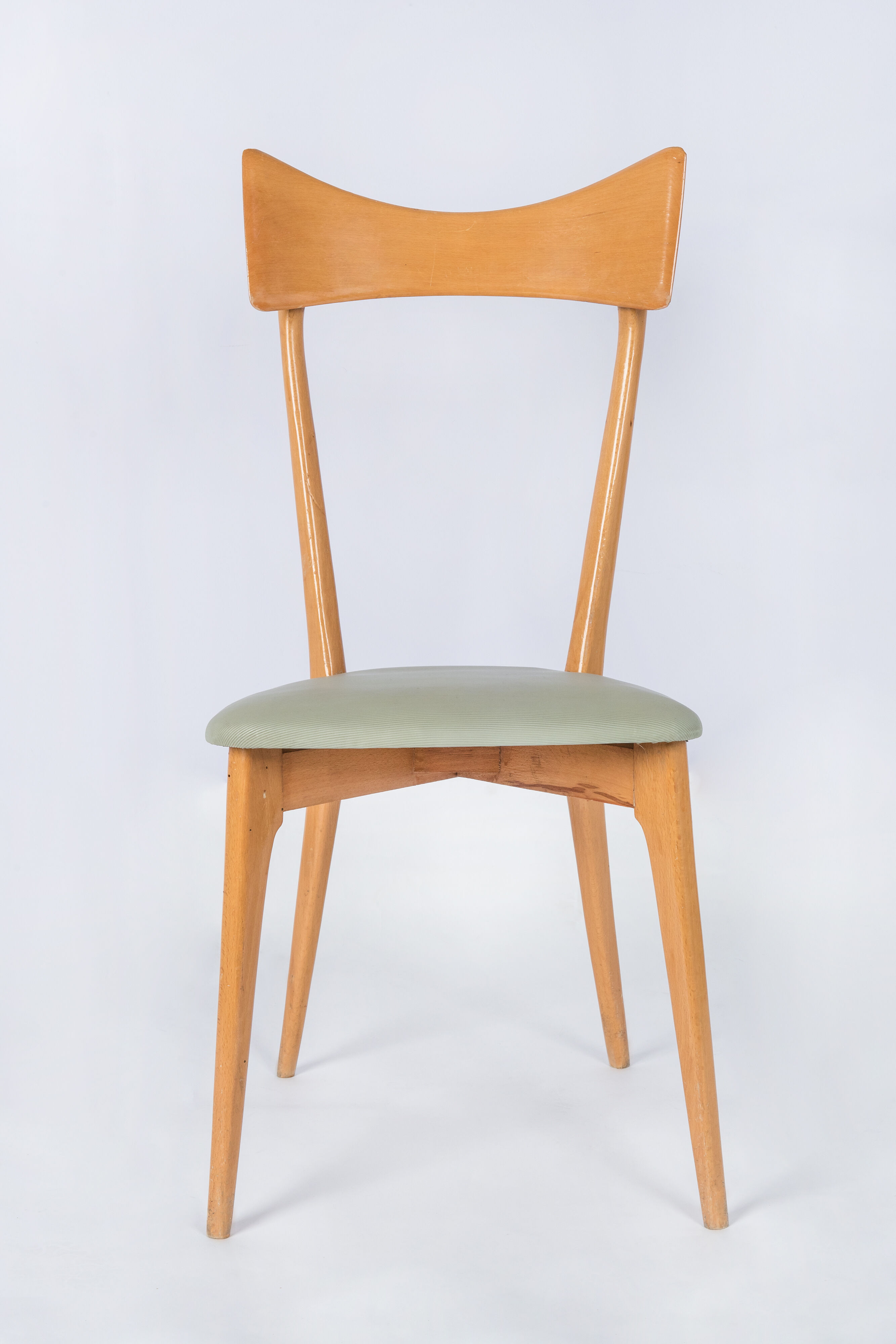 Set of six Ico Parisi chairs