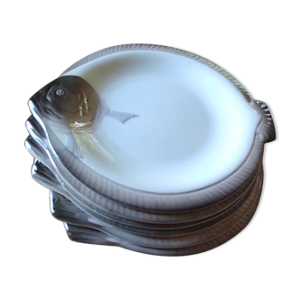 Longwy fish plates