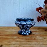 Pique fleurs en grès flammé vintage