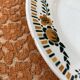Cake stand and plates chic country Ceranord model Corbei