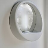 "Space age" mirror, resin, 70s