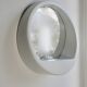 Miroir  "space age", résine, années 70