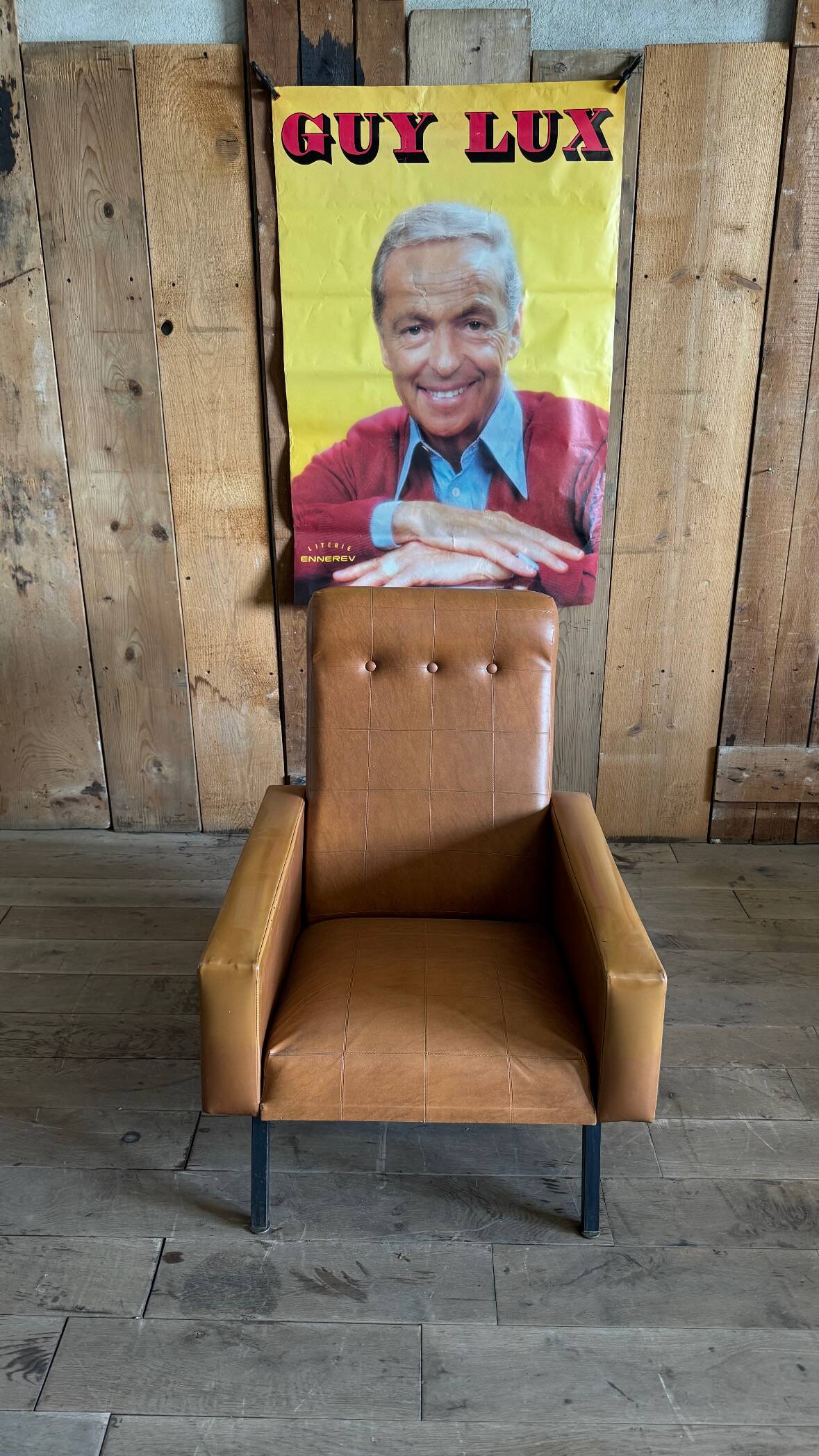 Paire de fauteuils vintage