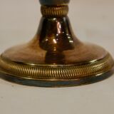Candélabre Art Déco en bronze jaspé, XXe siècle