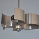 Brushed aluminum hanging 70s