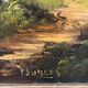 J. Somers, "Forest Landscape." Oil on canvas.