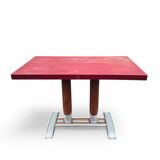 Vintage bistro table with bakelite top
