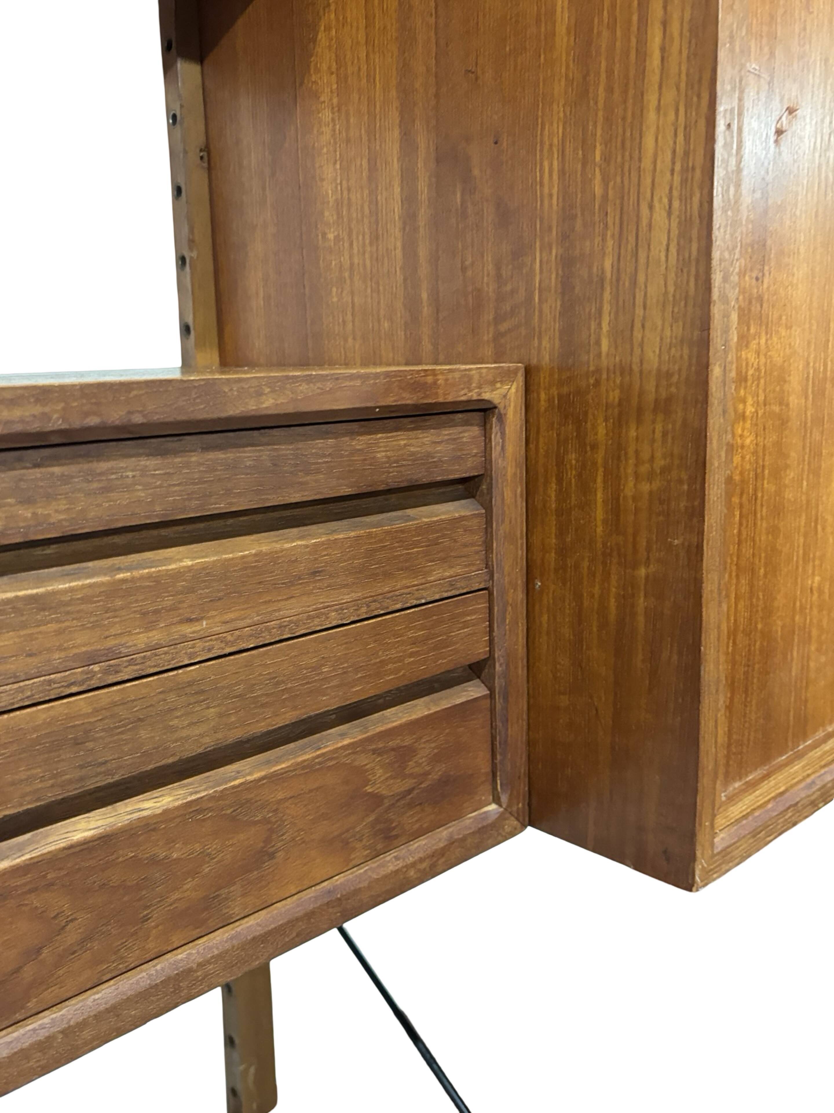 Vintage Poul Cadovius Royal System wall system wall unit