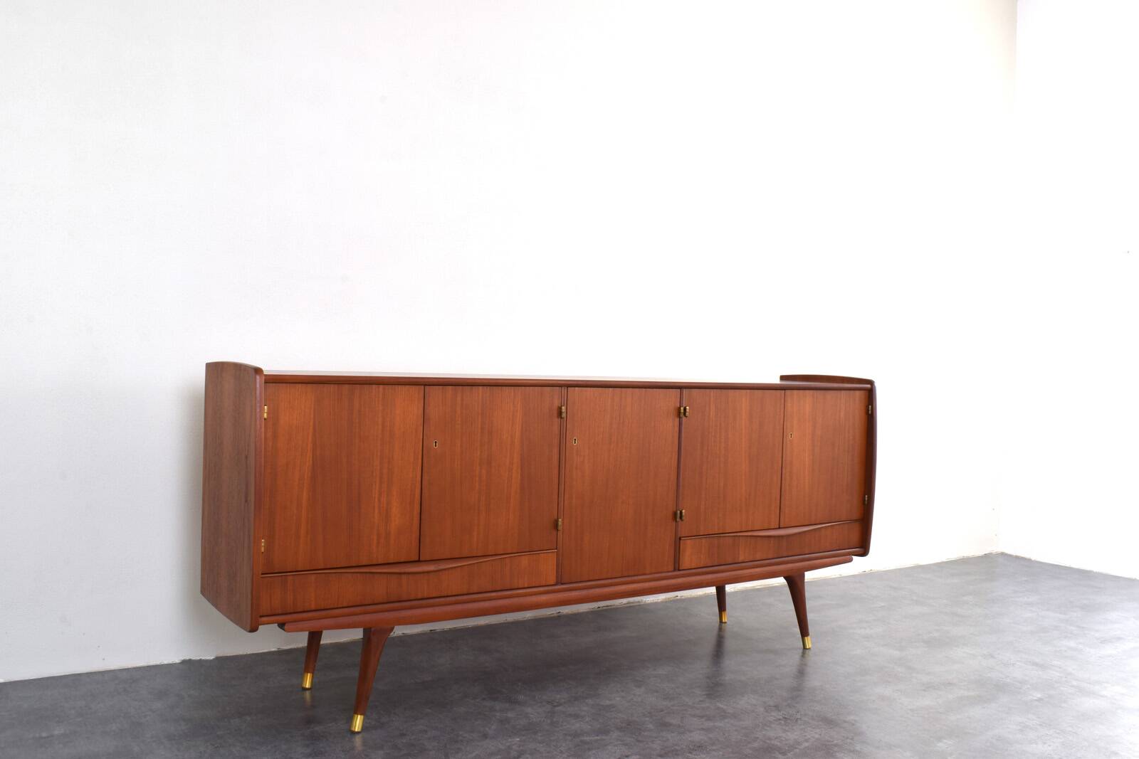 Mid-Century Norwegian Teak Sideboard from Sven Andersen, 1960s