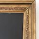 Antique oil portrait painting, framed large lady portrait, c. 1840