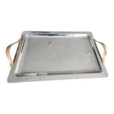 Tray decorated with 24-carat gold inlay