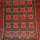 Ancient Caucasian carpet Karabakh handmade 90cm x 153cm 1890s