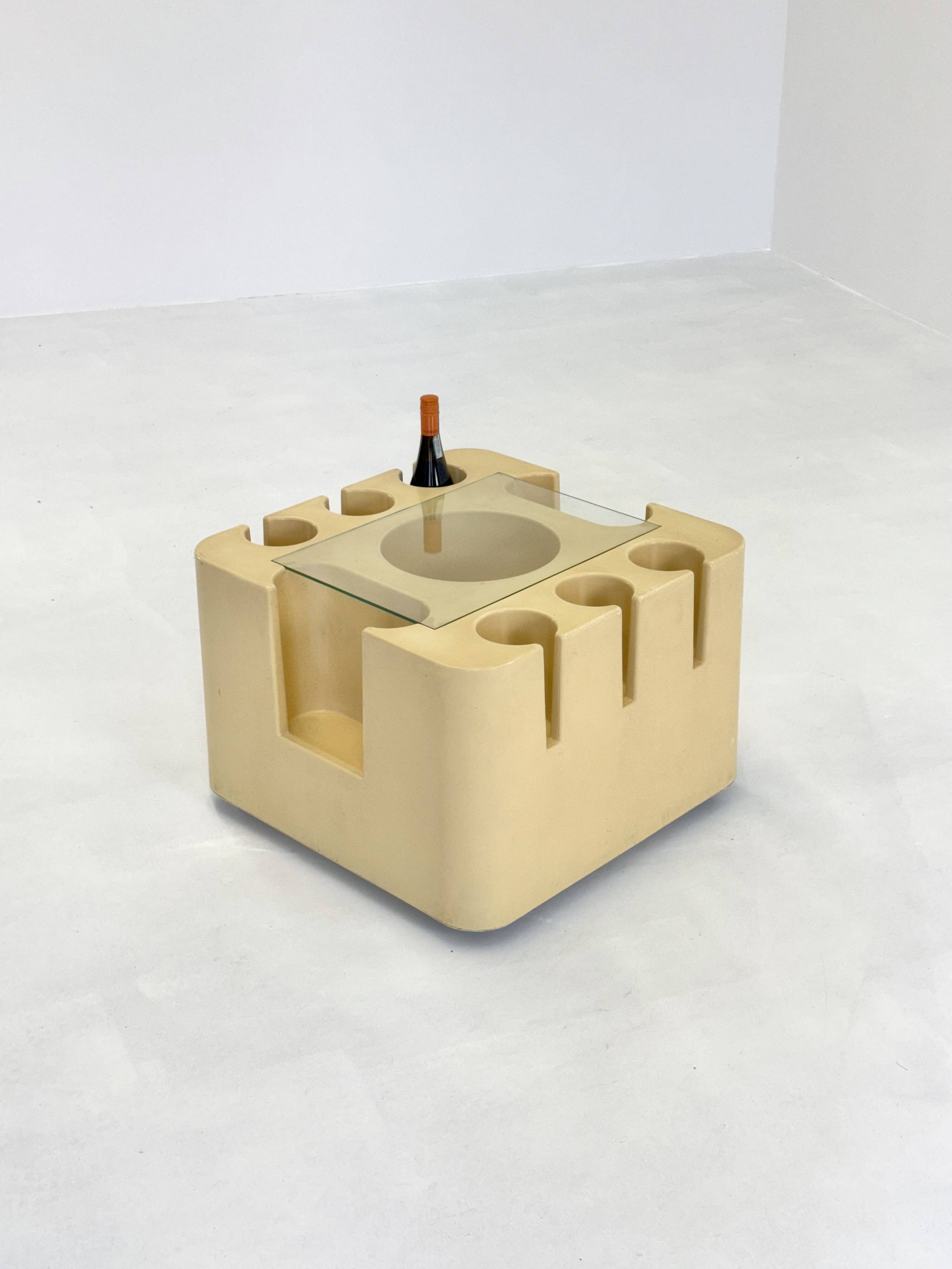 Bacco Bar Coffee Table by Sergio Mazza for Artemide 1967