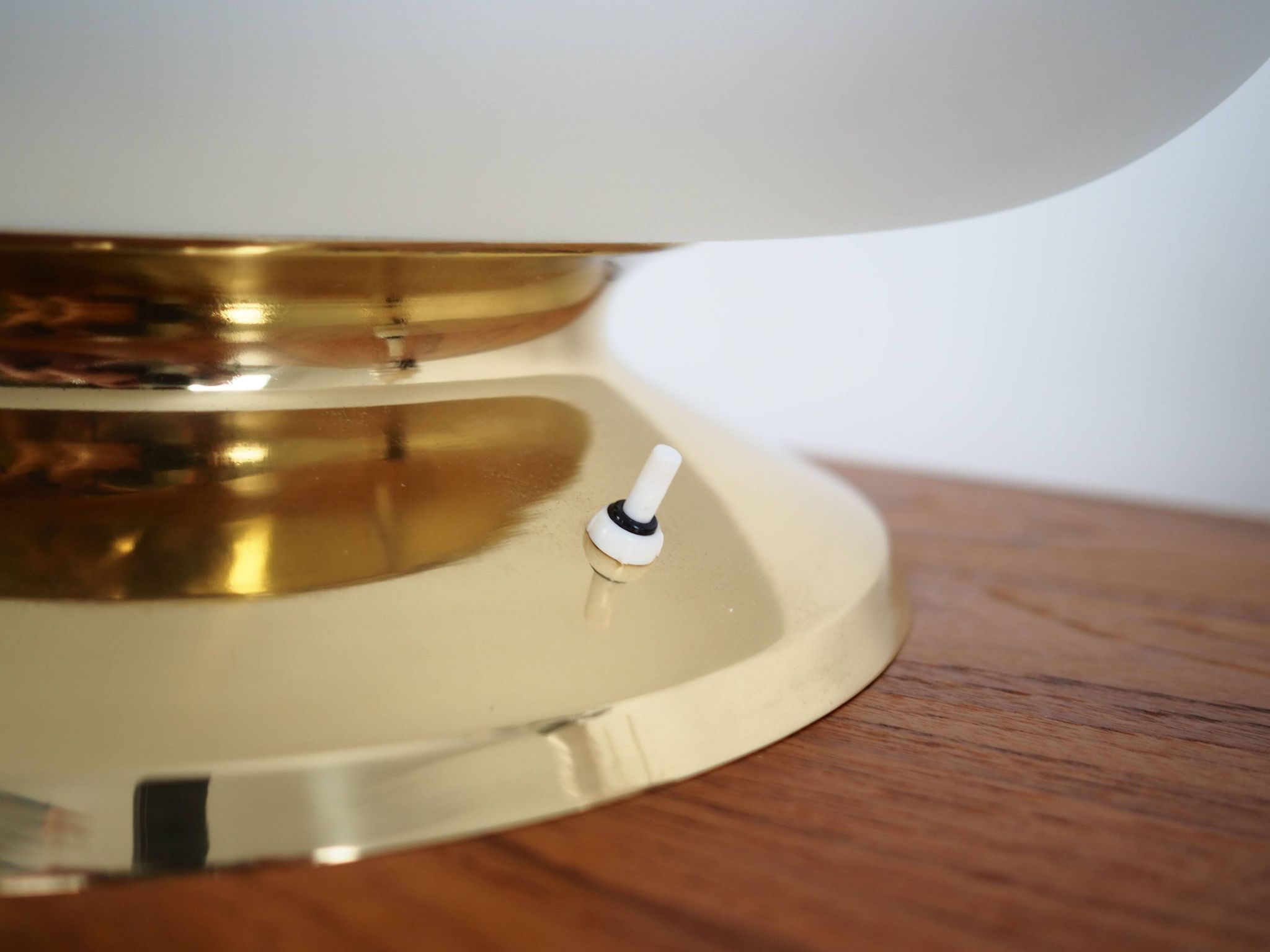 Lampe de bureau, design italien, années 70, production : Italie