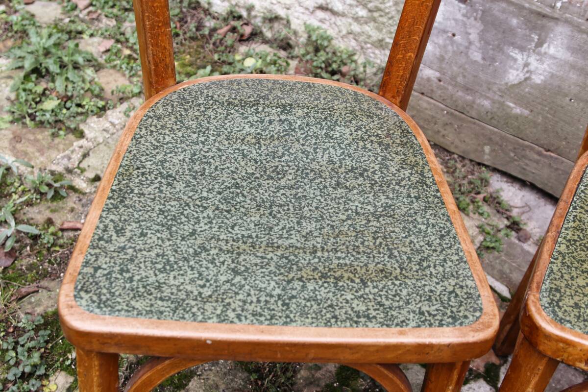 Set of 6 Baumann bistro chairs