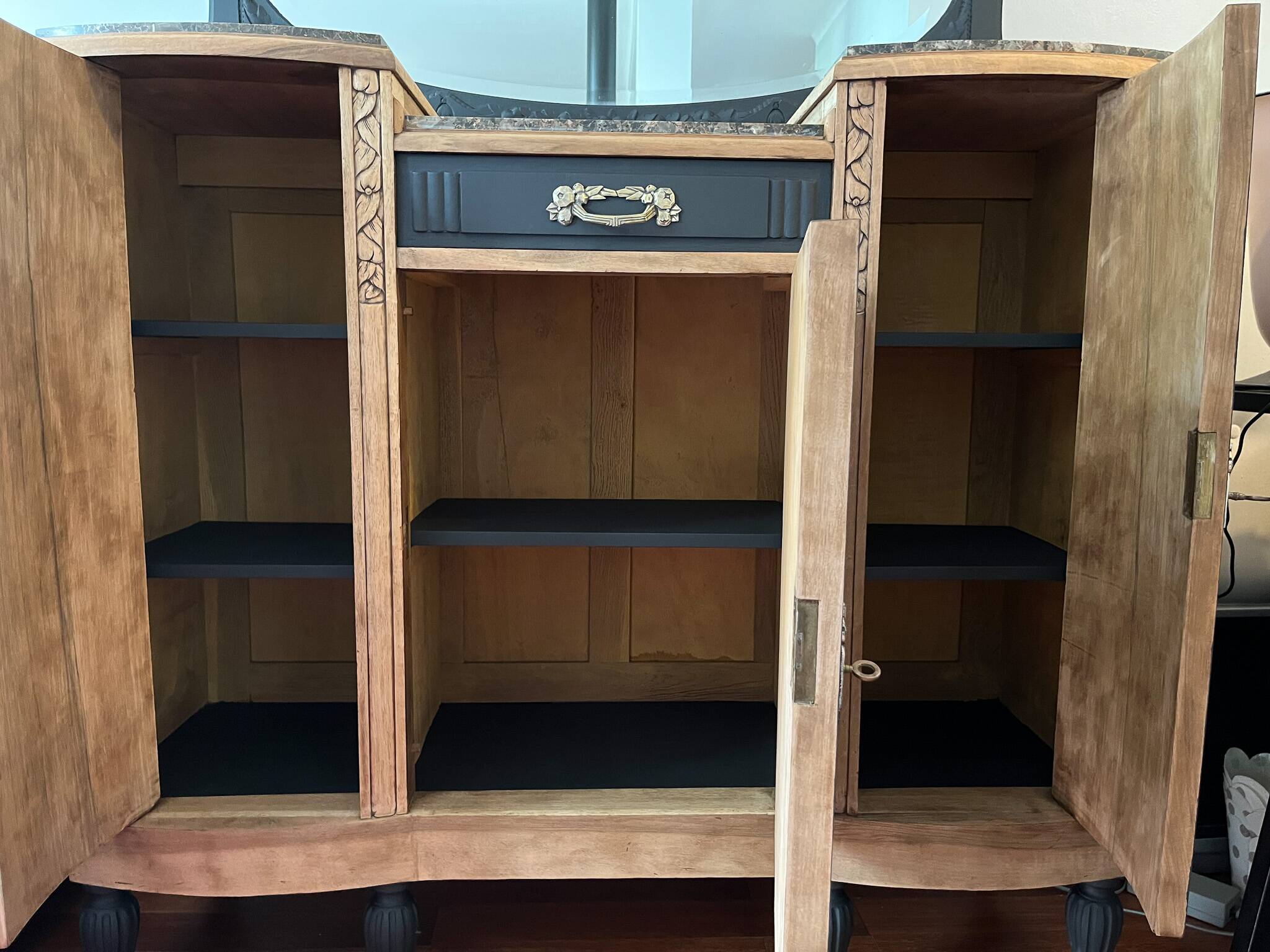 Buffet miroir art nouveau