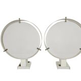 Stilnovo by Bruno Gatta - wall lamps (2) - metal - 60's