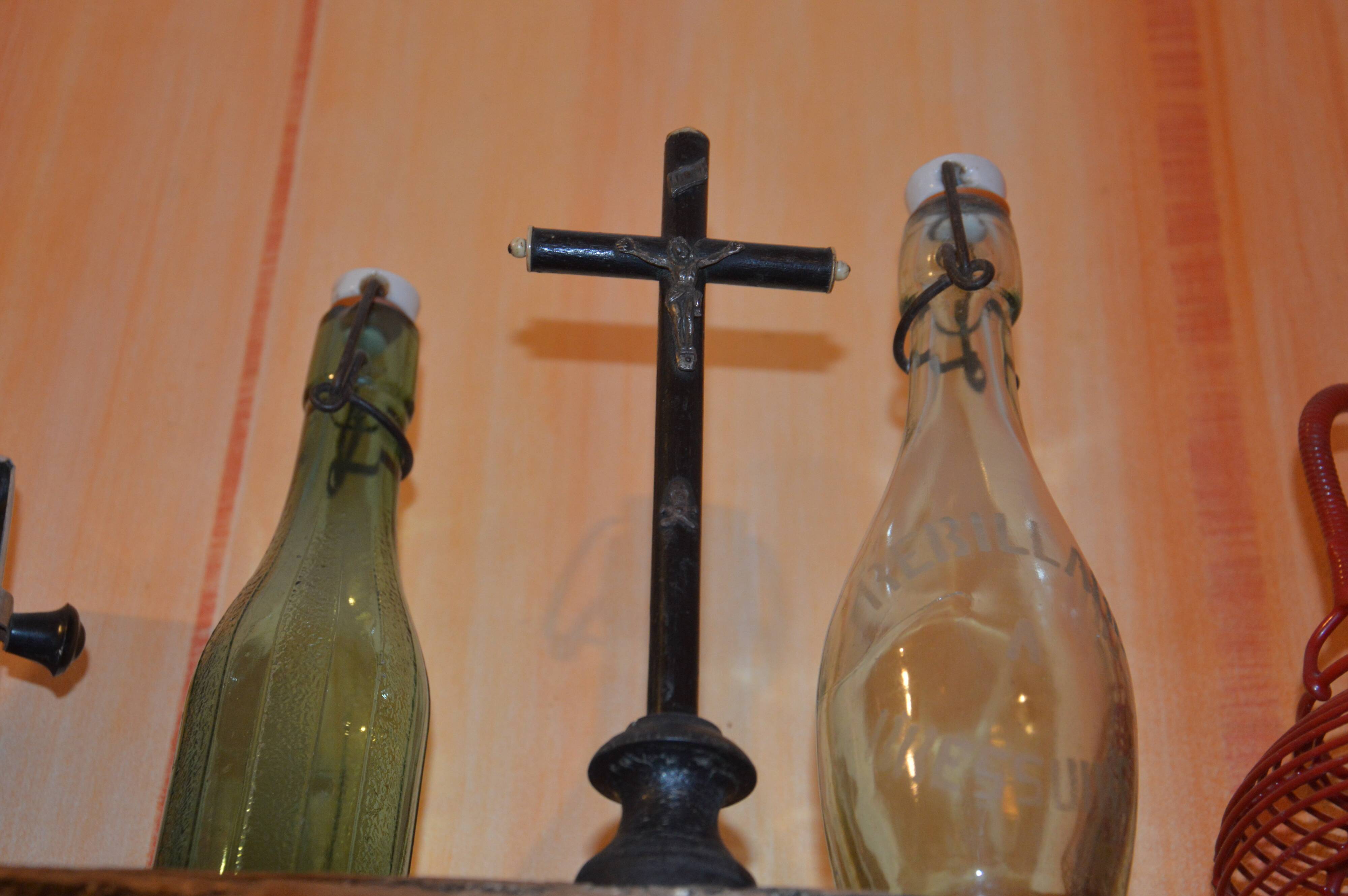 Antique Altar Crucifix
