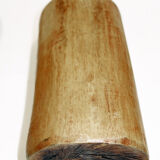 Flat design sheet and wooden vase