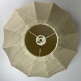Large ( 65 cm ) midcentury brass space age mushroom table lamp, 1960s