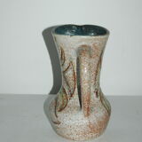 Pitcher ceramic vase zoomorphic bird Accolay 1960