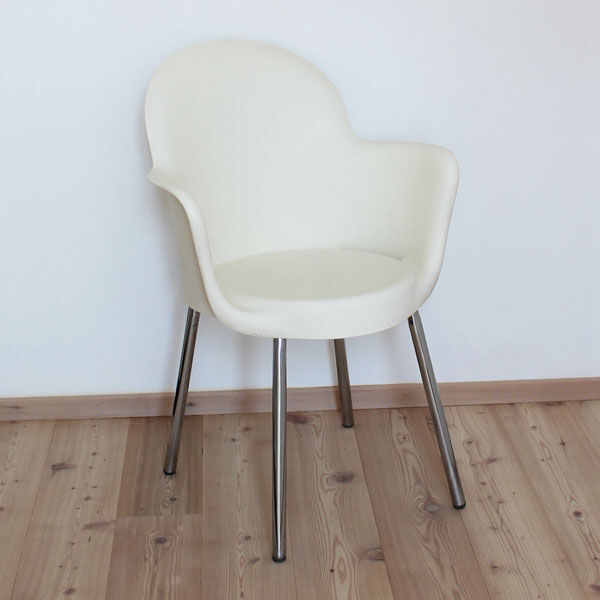 Set of 4 Armchairs "Sintesi" by Marcello Ziliani