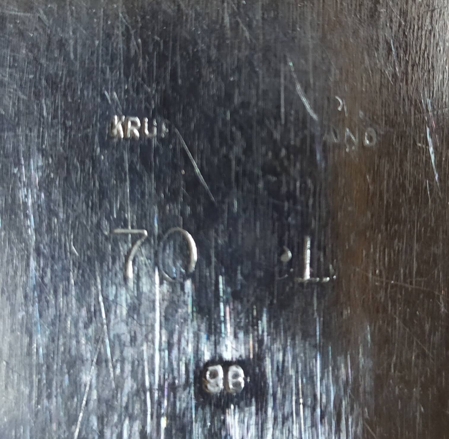 Gio Ponti soup tureen, by Krupp, 1953