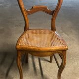 Chaise osier adulte vintage