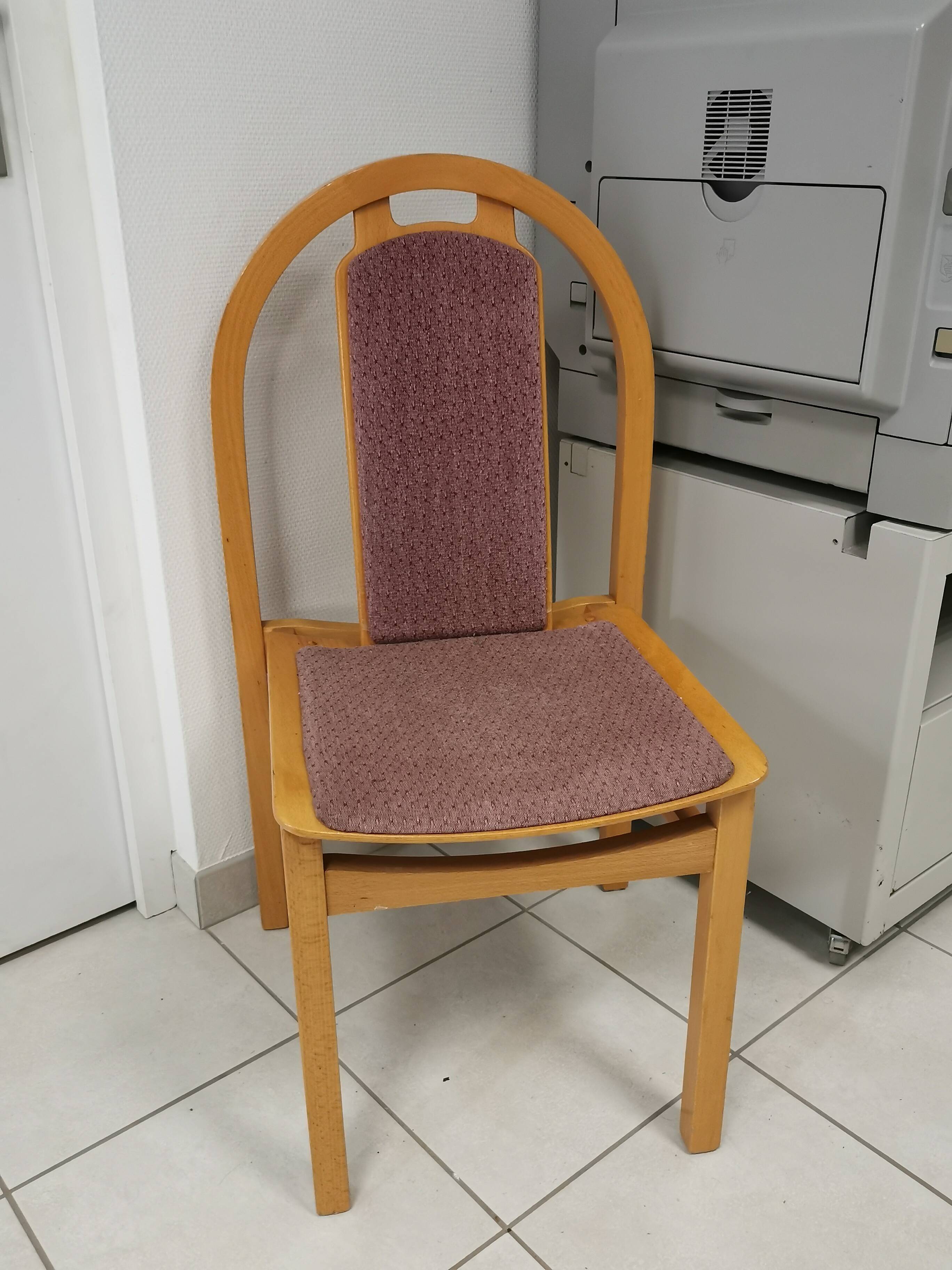 Pair of vintage Baumann Argos chairs Henri JULIEN