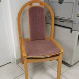 Pair of vintage Baumann Argos chairs Henri JULIEN