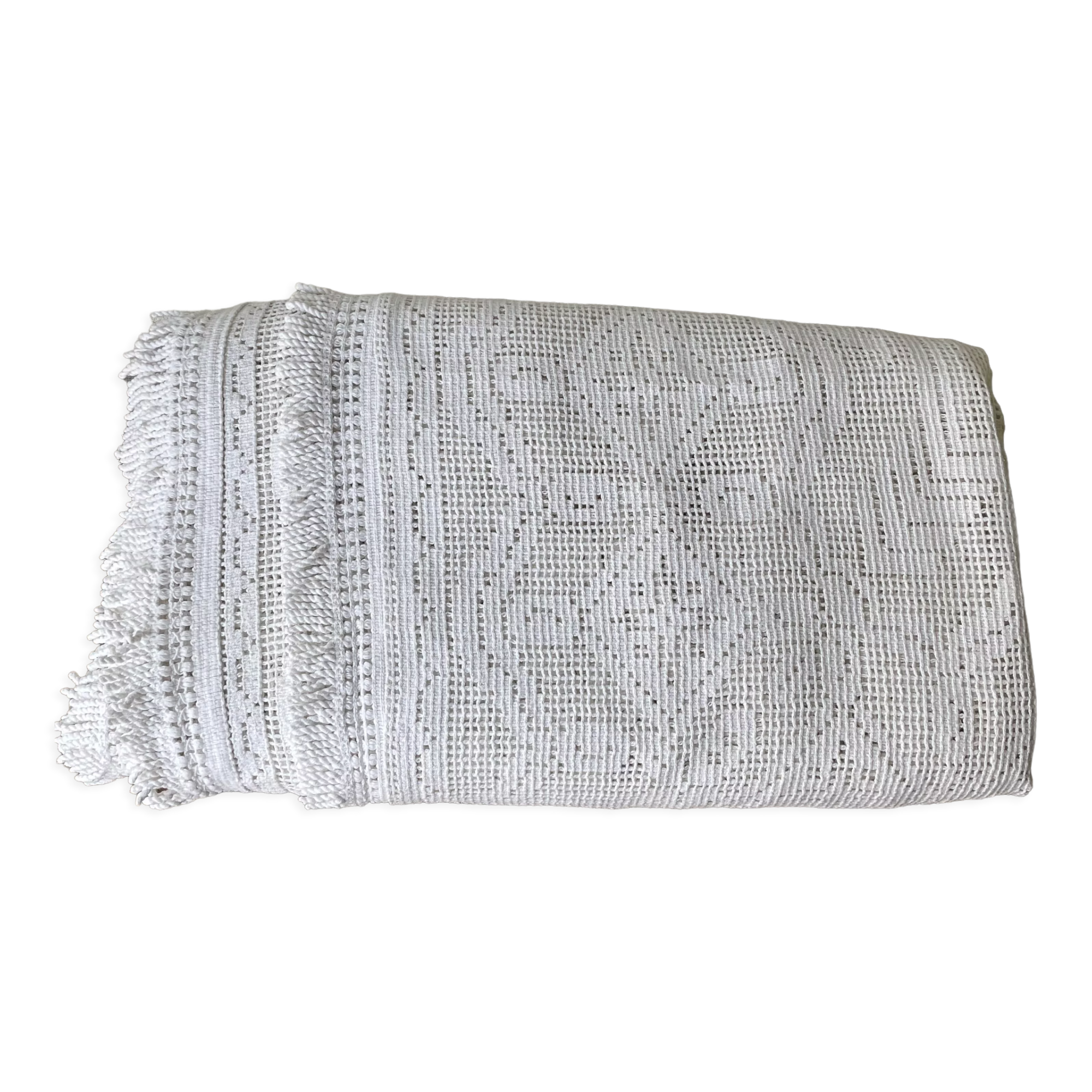 Vintage cotton bed cover