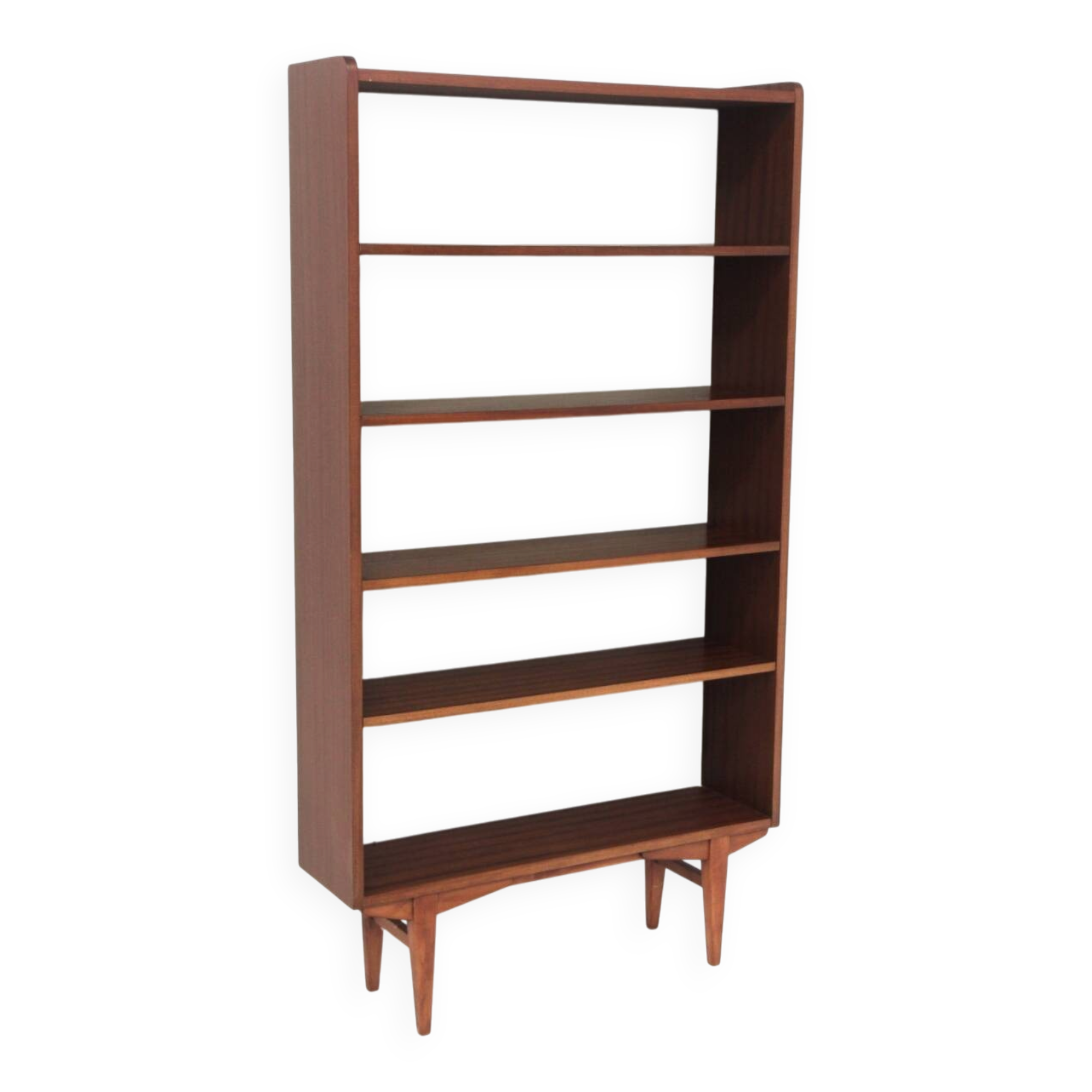 Scandinavian mahogany library, Sweden, 1960