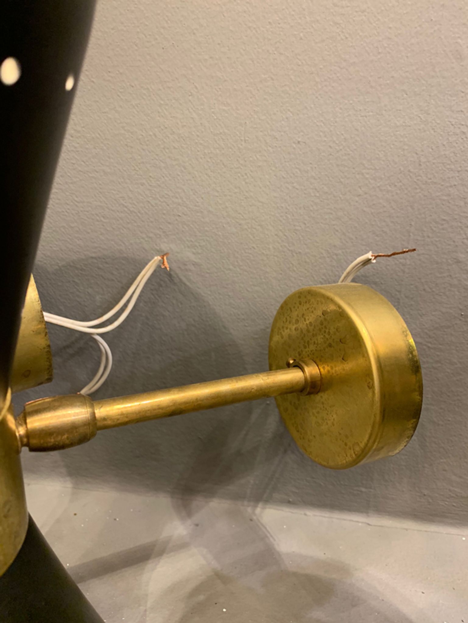 Wall lamps in the style of Italian creations of the 50s