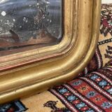 Louis XV mirror, early 19th century, restored.