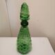 Italian bubbles glass carafe