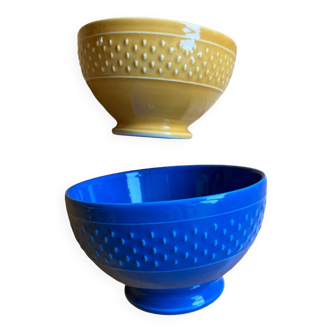 Genevieve lethu yellow blue rice grain bowls