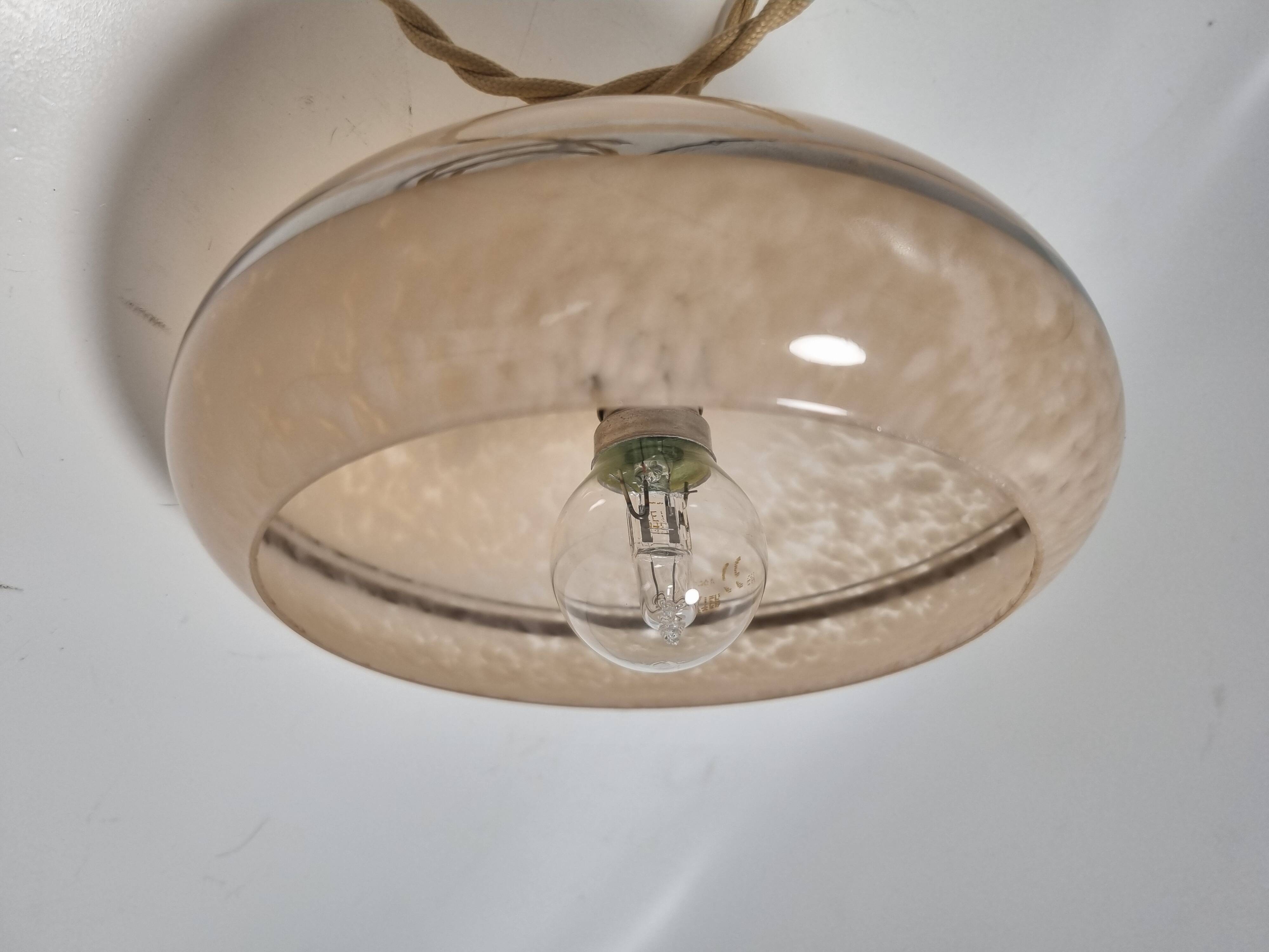 Trio of pink suspensions