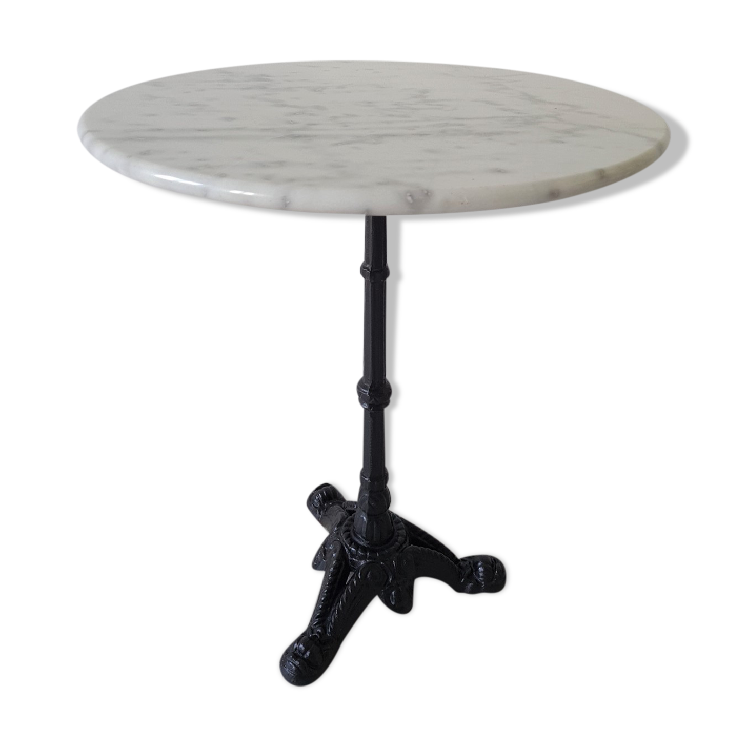 Table bistrot marbre