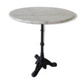 Table bistrot marbre