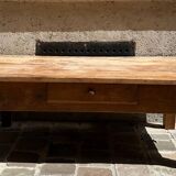 Solid wood coffee table