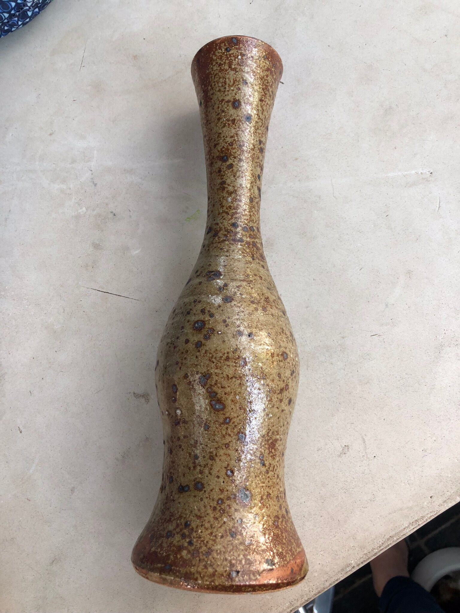 Old stoneware vase
