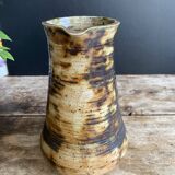 Magnificent pyrite stone jug, unique piece by French ceramist Caty Bie.