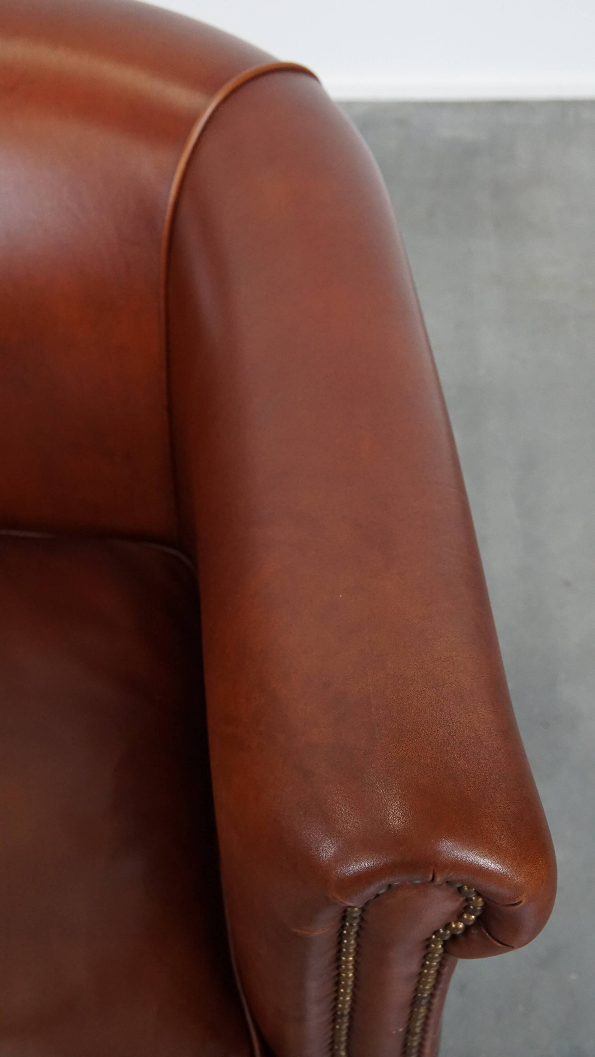 Club Chair in Cowhide Leather