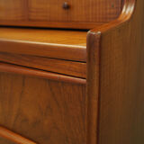 Teak secretary, Danish design, 1970s, production: Denmark