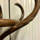 Wooden coat hanger